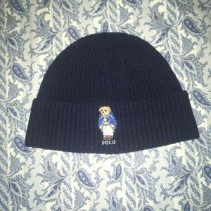 Vintage Ralph Lauren Polo Bear Beanie
